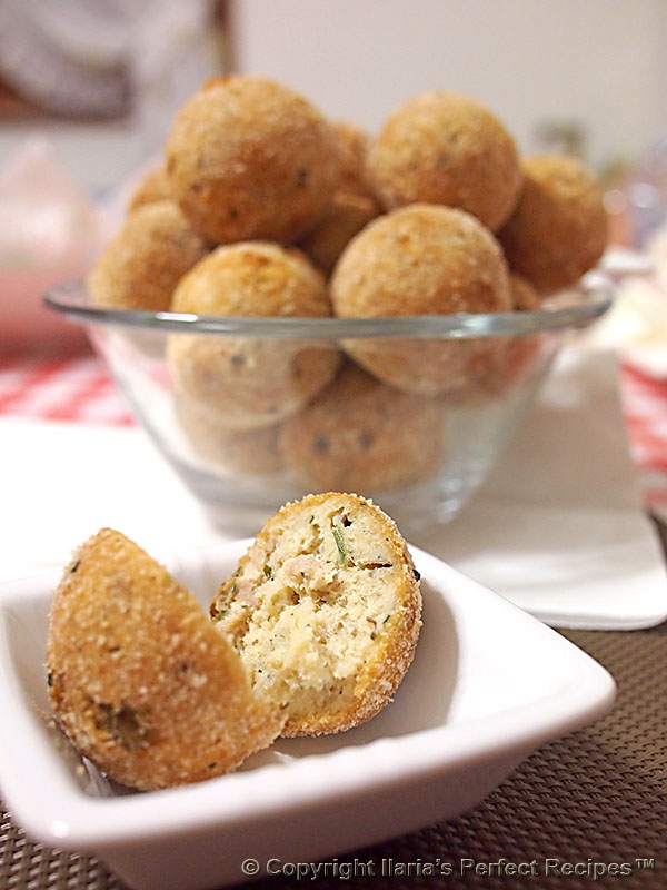 polpette tuna meatballs authentic italian finger food