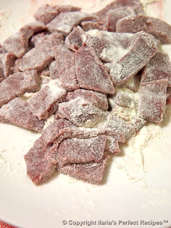 liver in flour