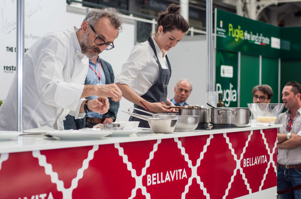 massimo, bottura, bellavita, expo, london, italian, chef, winner, best, restaurant, show, cooking, regional, food, italian regional food