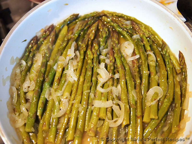 asparagus pan cooked