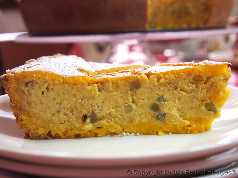 best pastiera italian pie closeup