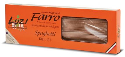 organic, spelt, spaghetti, farro, luzi, bellavita