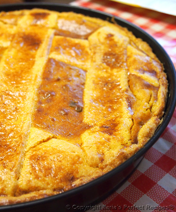 pastiera out oven easter