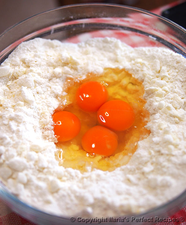 pie crust dough orange eggs