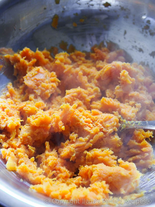 sweet potato mashed pumpkin squash