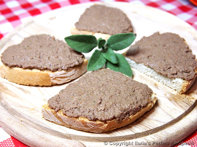 tuscan chicken liver crostini fegatini pate