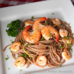 easy, quick, shrimp, pasta, sauce, prawn, italian, garlic, lemon